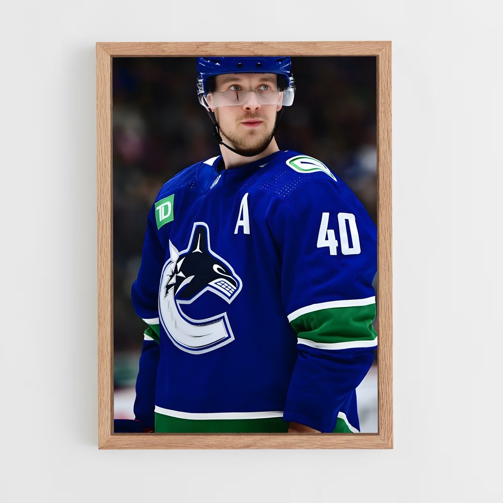 Poster Élan sur Glace – affiche Hockey sur glace (vue 4)